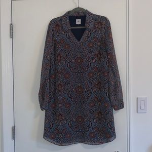 CABI paisley dress size small
